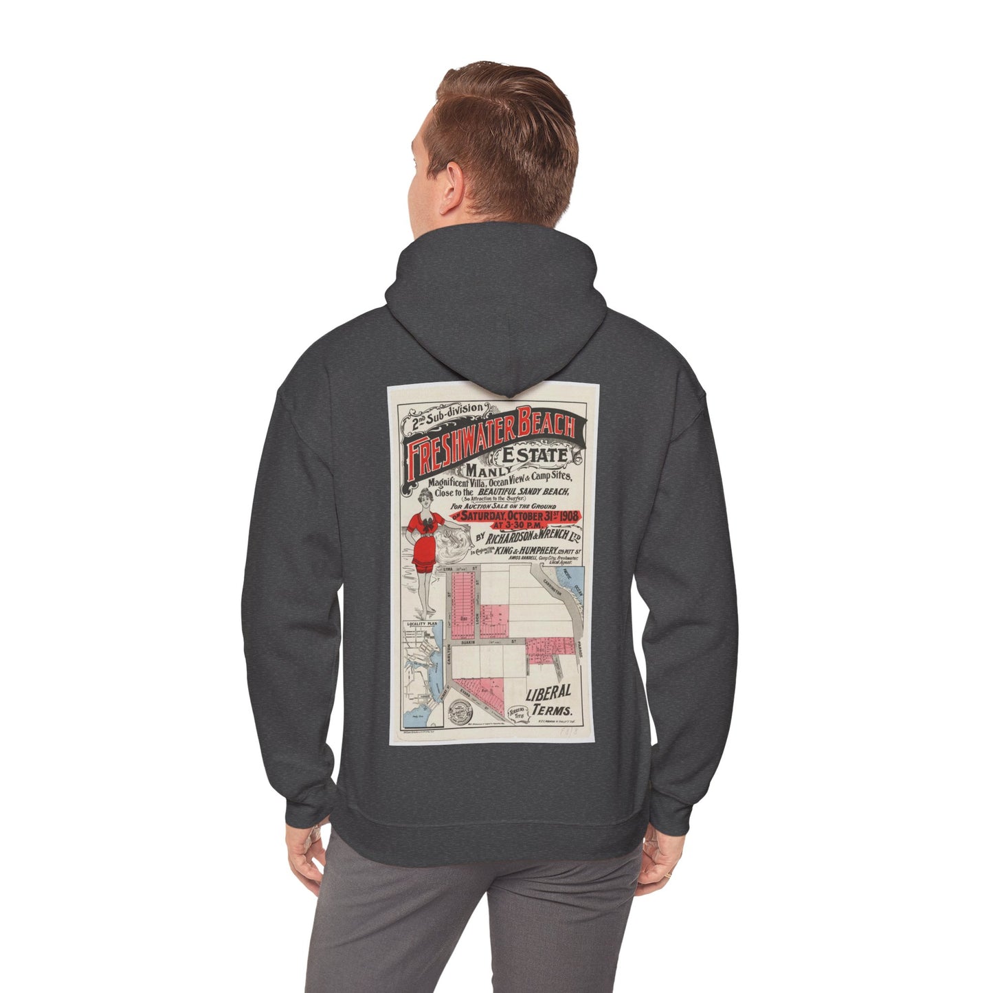 Freshwater Beach Vintage Hoodie