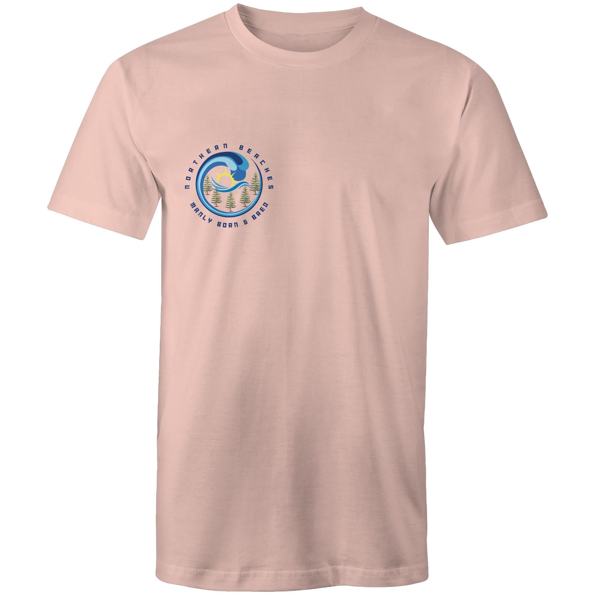 Manly Born n Bred Northern Beaches Sydney Australia Printed Logo T-Shirt Ogo Merch