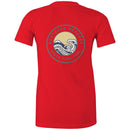 AS Colour - Women's Maple Tee South Curl Curl logo on change logo with our personalisation option - Lost Manly Shop