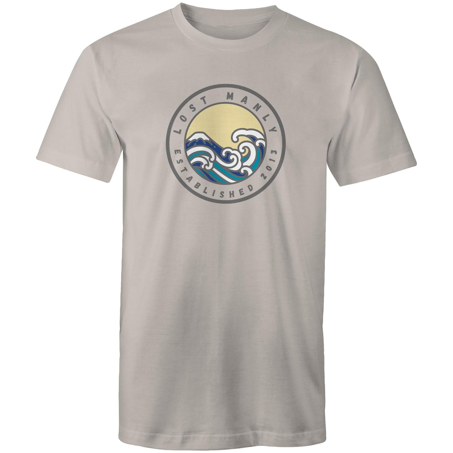 Lost Manly Northern Beaches Sydney Australia Printed Logo T-Shirt Ogo Merch