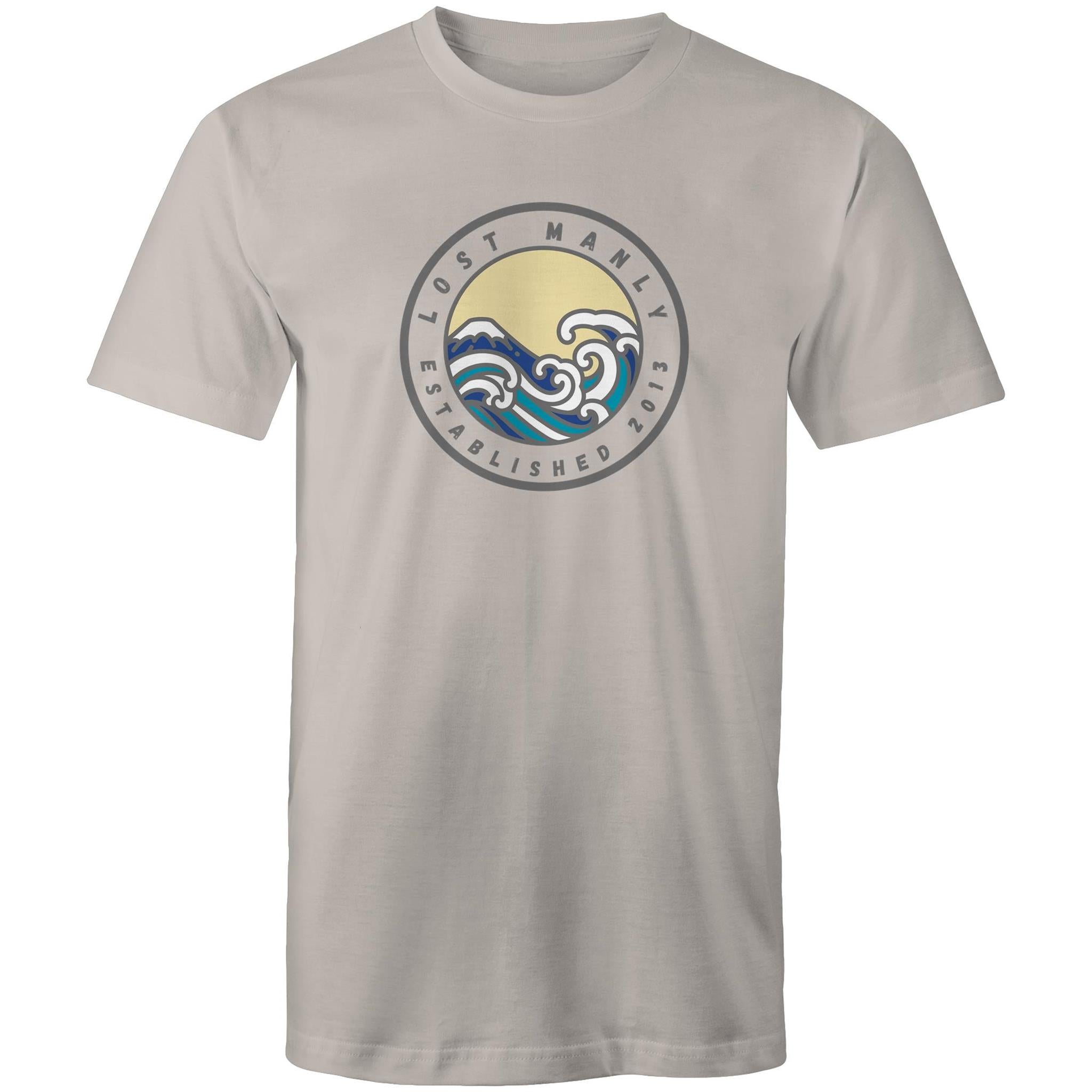 Lost Manly Northern Beaches Sydney Australia Printed Logo T-Shirt Ogo Merch