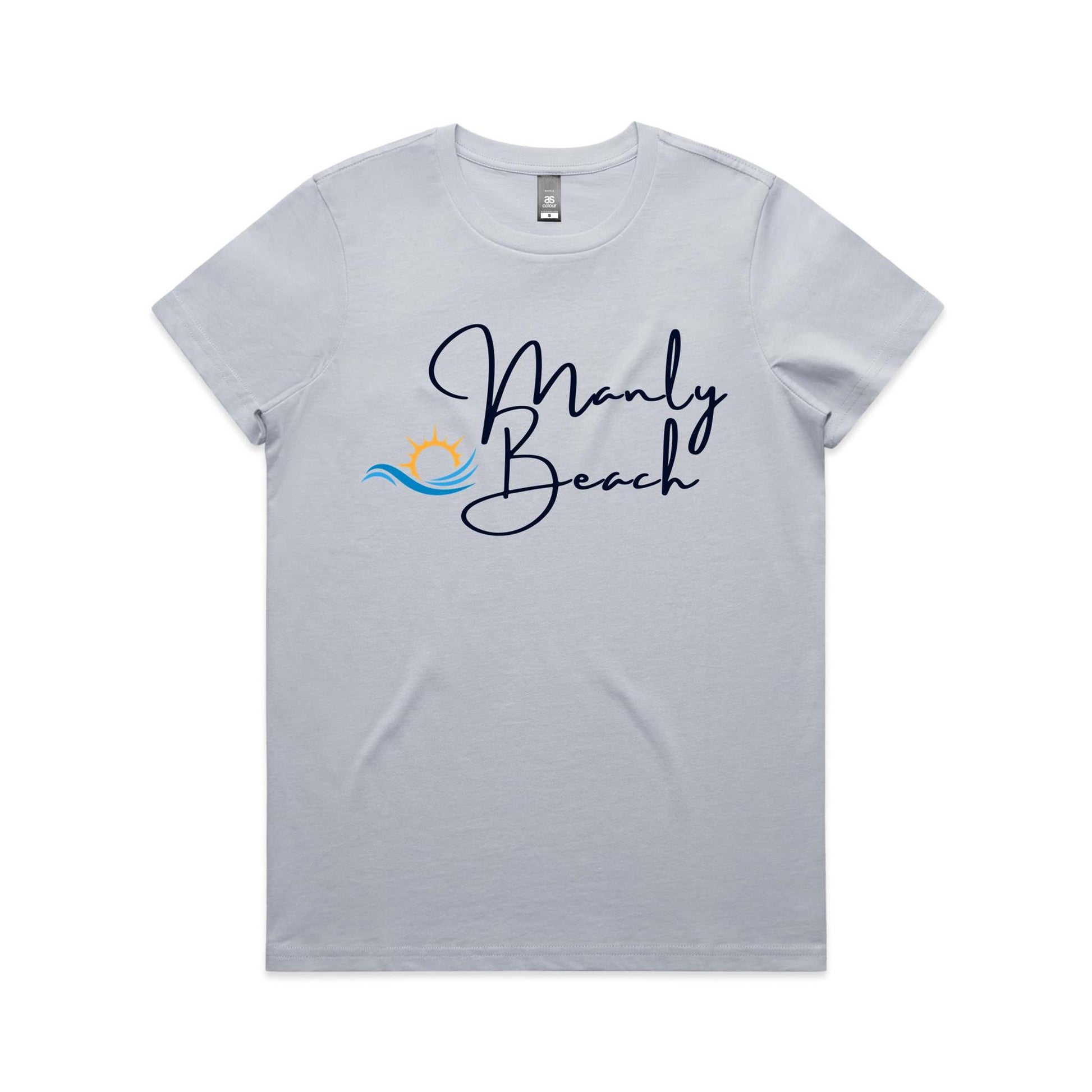 Lost Manly Custom Manly Beach Logo Limited Edition AS Colour Women's Maple Tee - Lost Manly Shop