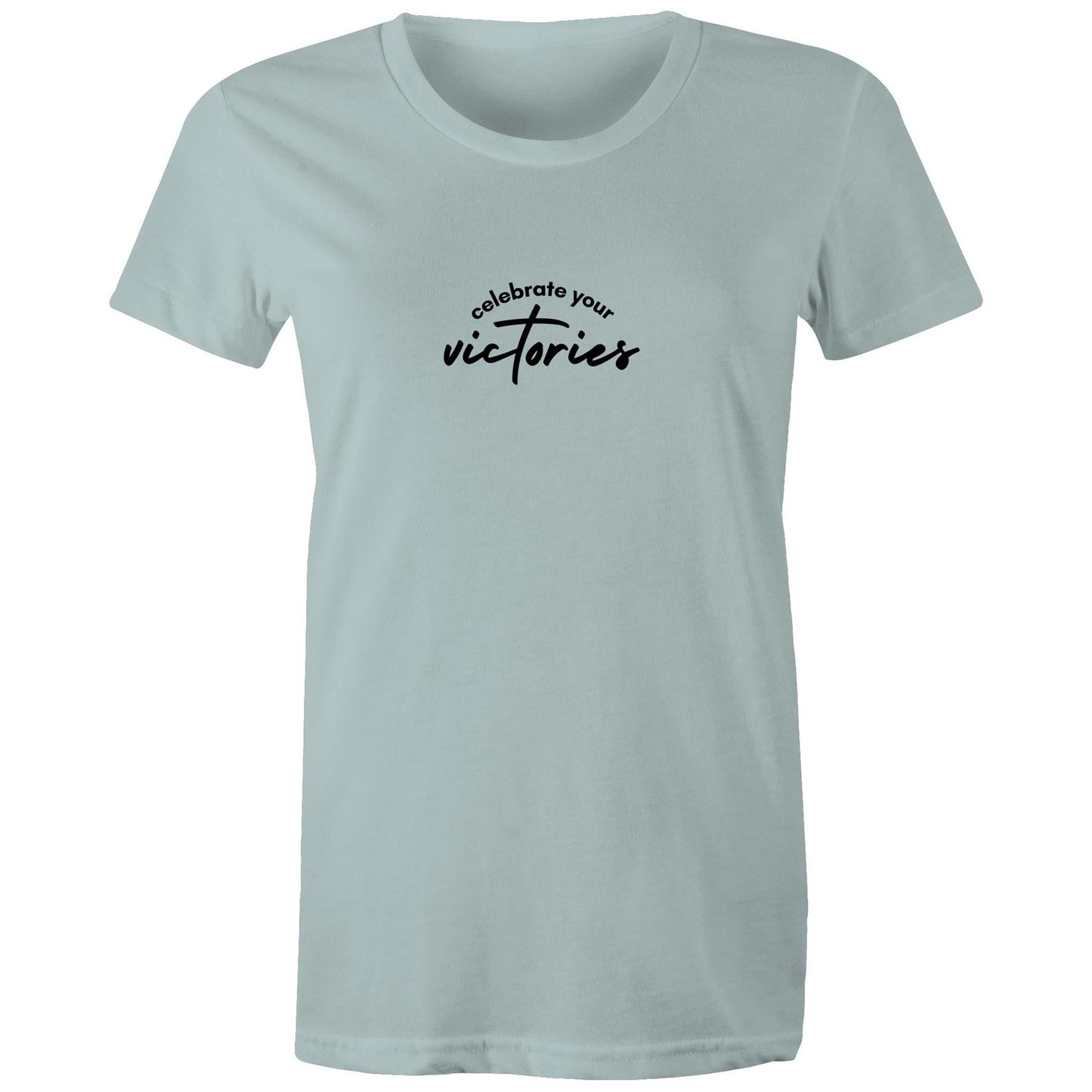 Women's Maple Tee Celebrate your Victories 