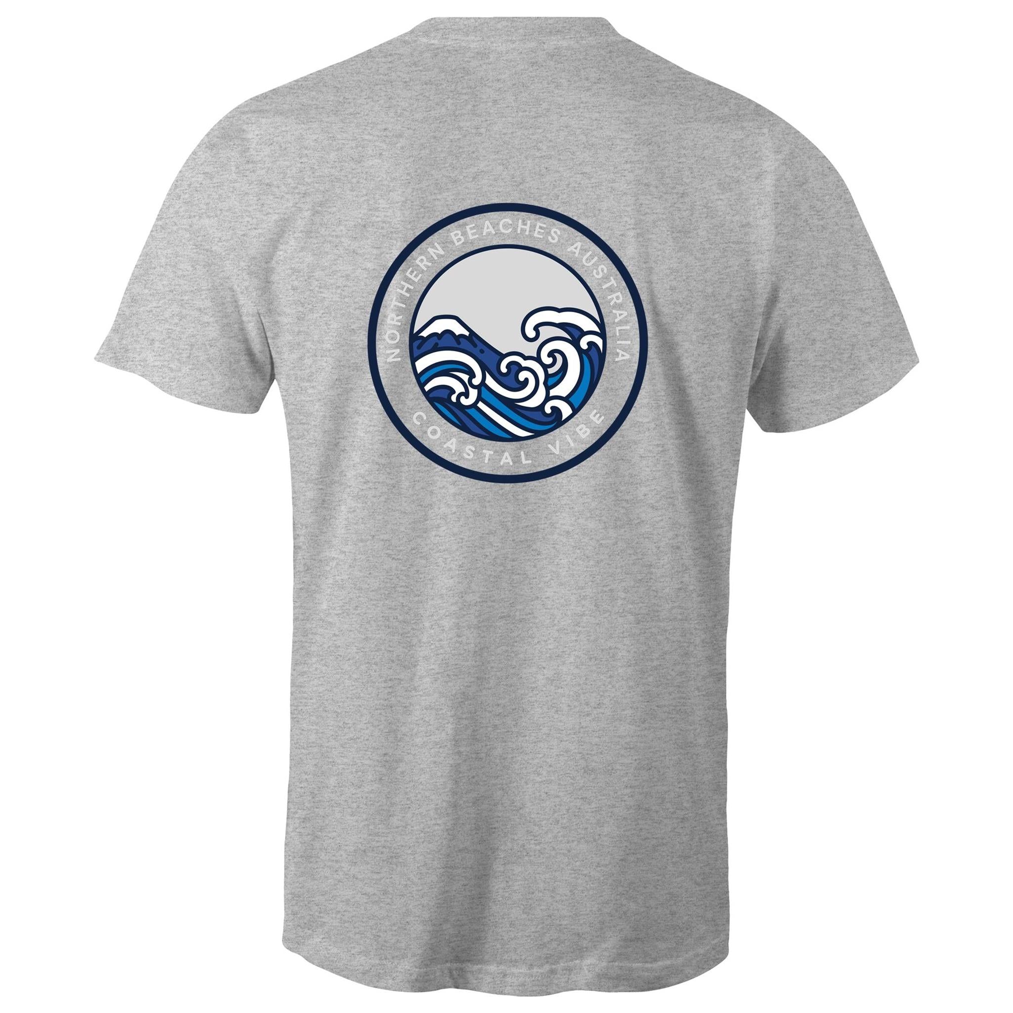 Coastal Vibe Northern Beaches Sydney Australia Printed Logo T-Shirt Ogo Merch