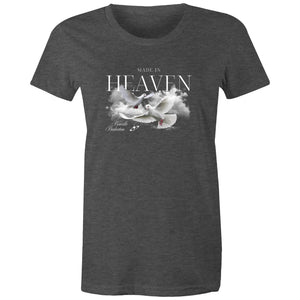 Women's Maple Tee Made in Heaven Print 