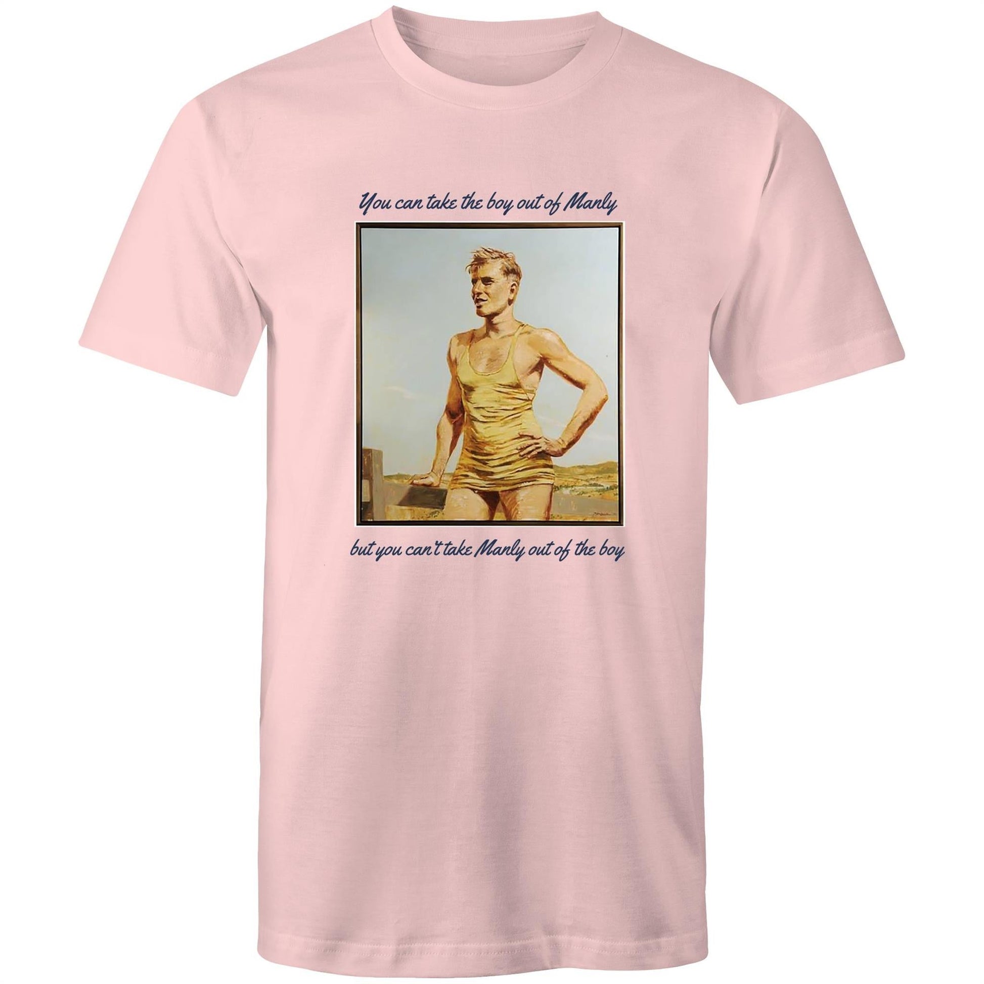 T-Shirt Vintage Print You can take me out of Manly 