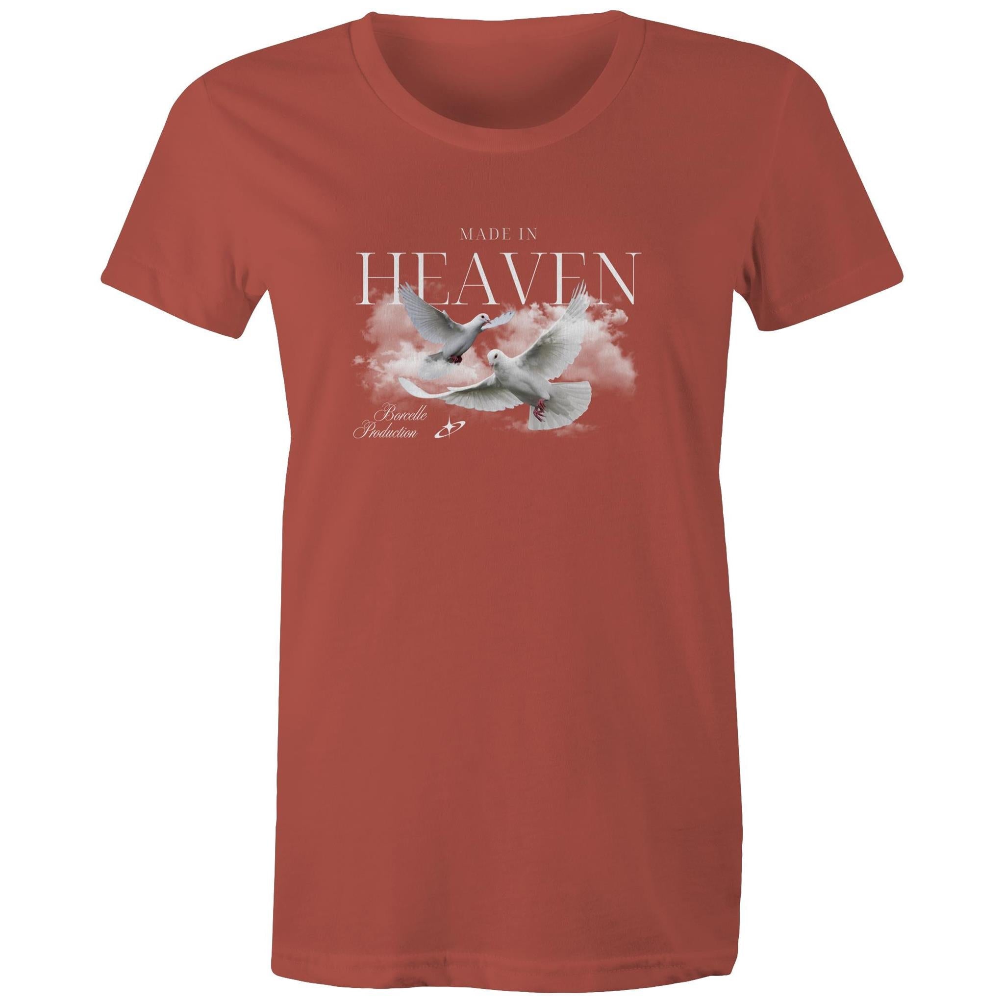 Women's Maple Tee Made in Heaven Print 