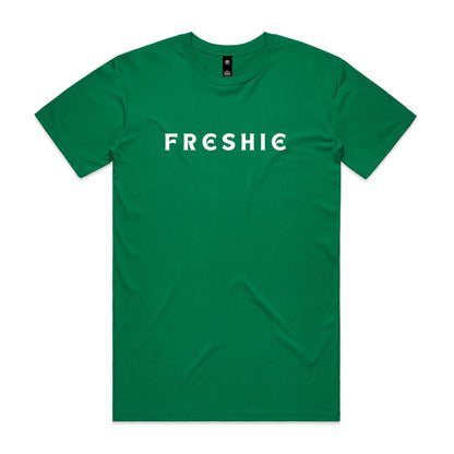 AS Colour Staple Tee Freshie custom logo white font 