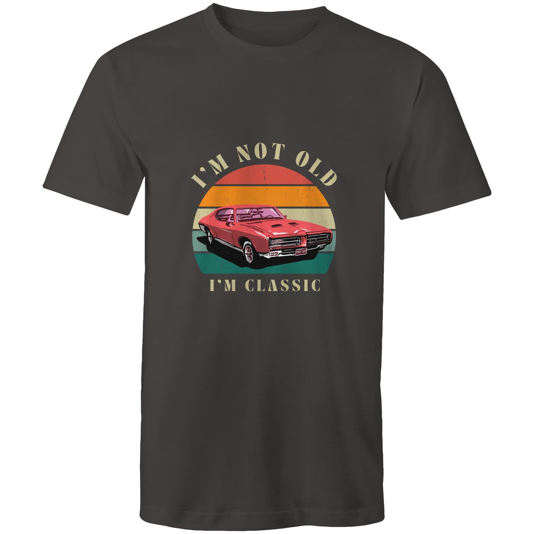 T-Shirt Vintage Print I"m not old 