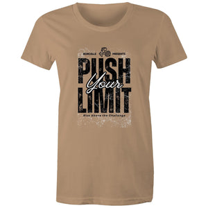 Women's Maple Tee Push Your Limit 