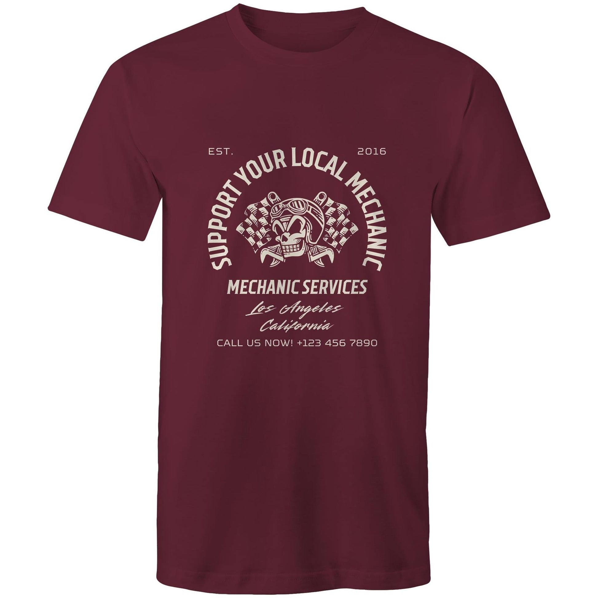 T-Shirt Support your Local Mechanic 