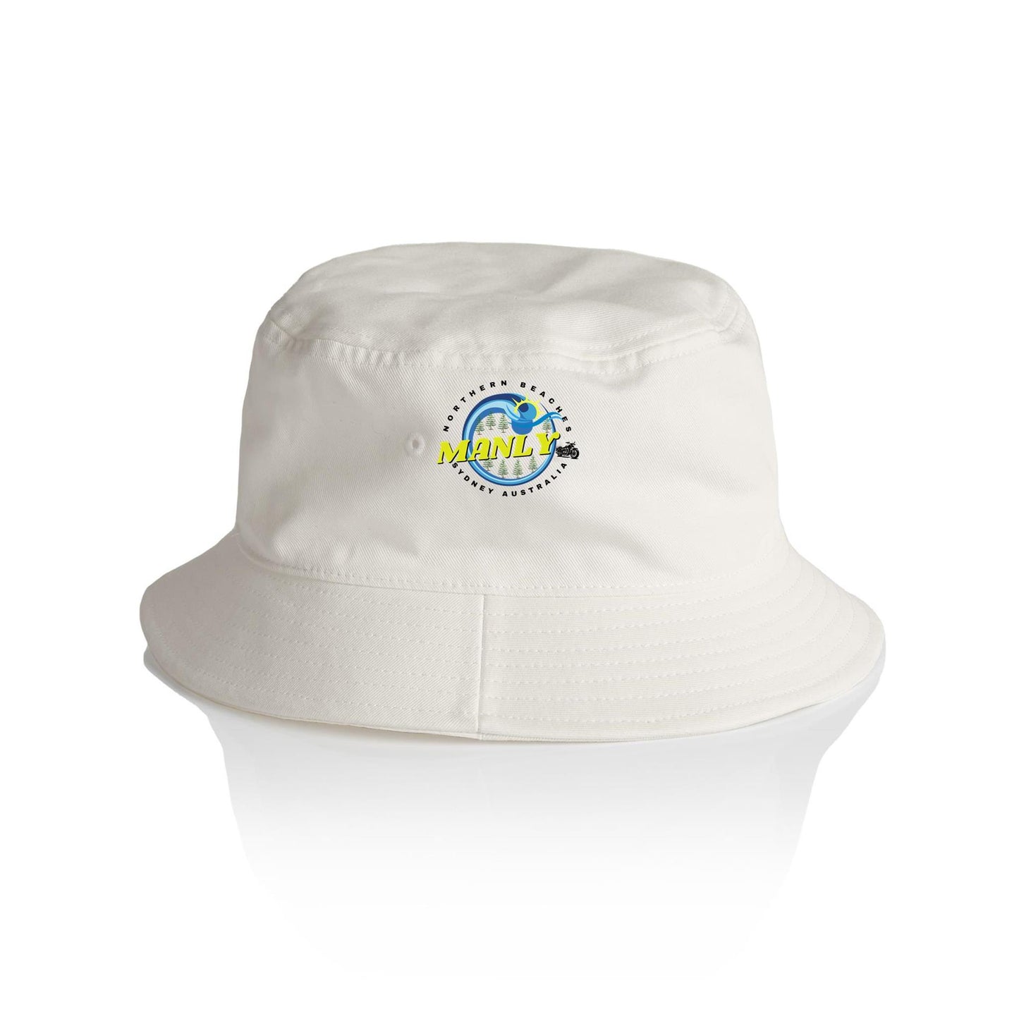 Lost Manly custom logo The Manly Barry AS Colour Bucket Hat - Lost Manly Shop