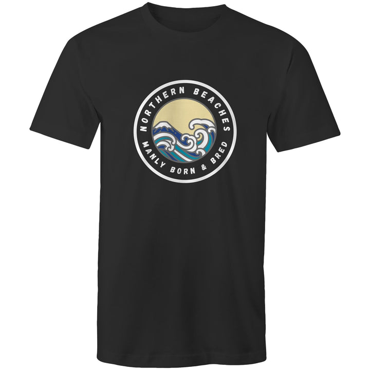 Manly Born n Bred Northern Beaches Sydney Australia Printed Logo T-Shirt Ogo Merch