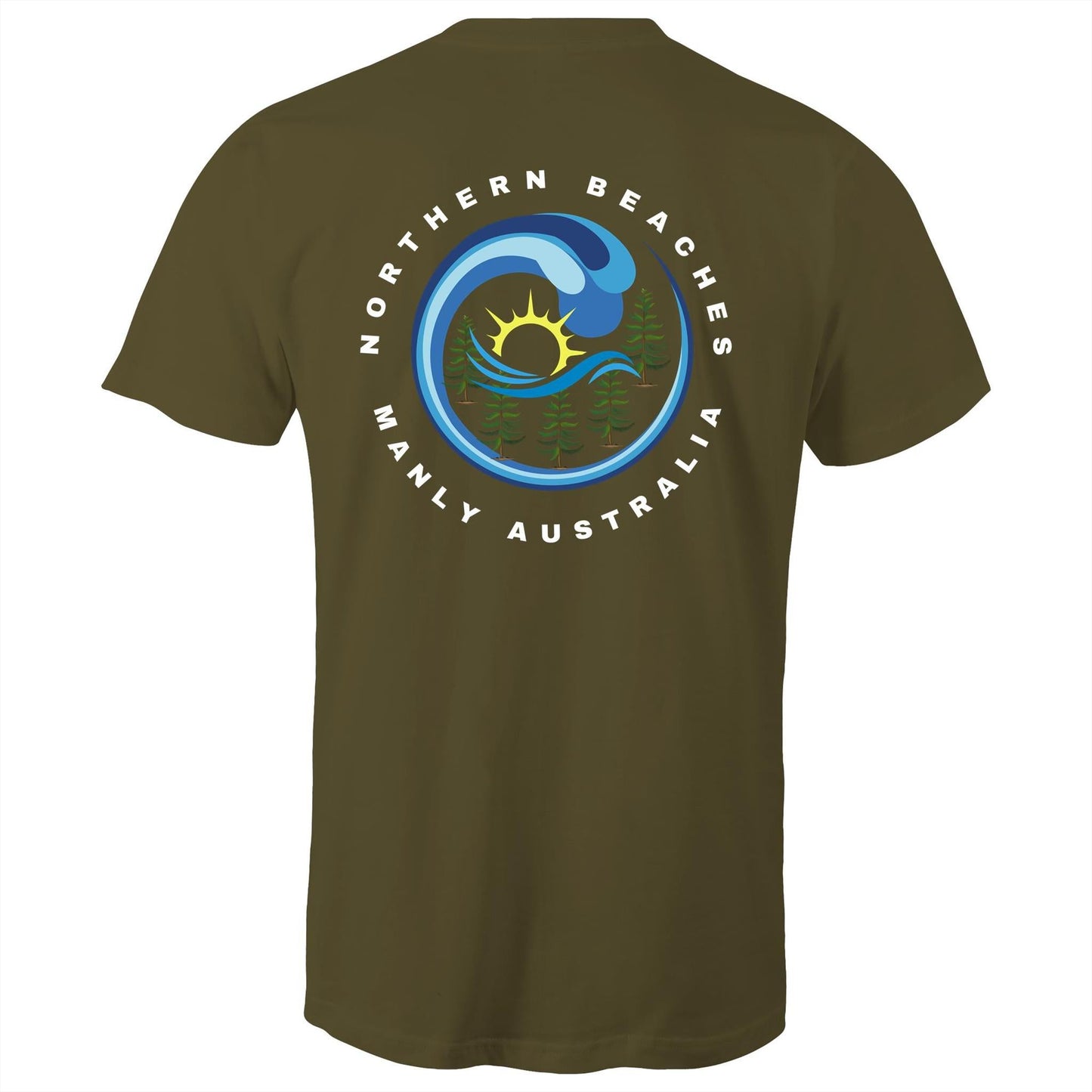 Manly Northern Beaches Sydney Australia Printed Logo T-Shirt Ogo Merch