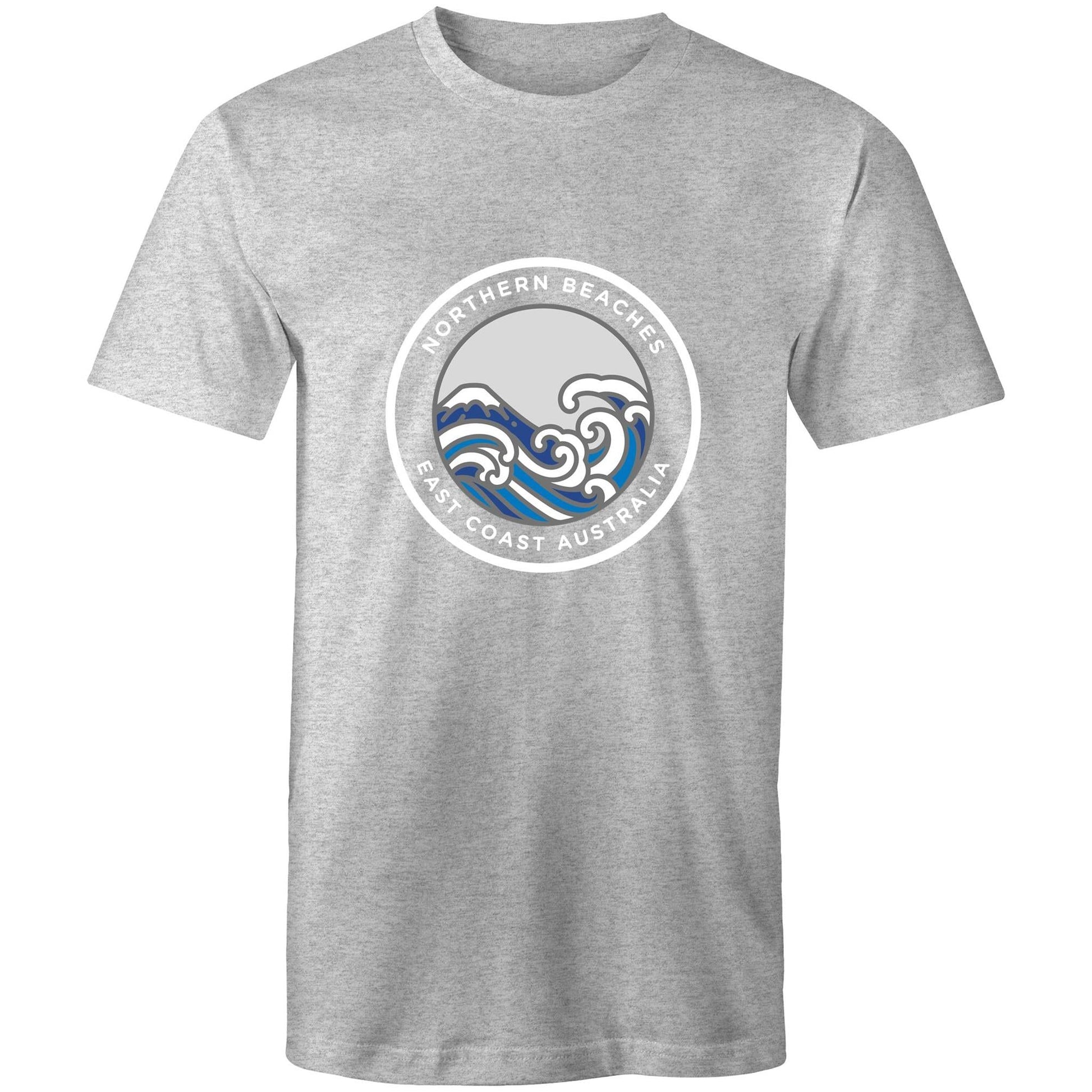 Northern Beaches East Coast Australia logo on Quality Cotton Adult T-Shirt Ogo Merch