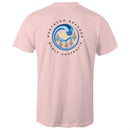 Northern Beaches Manly Australia front and back logo on AS Colour Staple Cotton Adult T-Shirt Ogo Merch