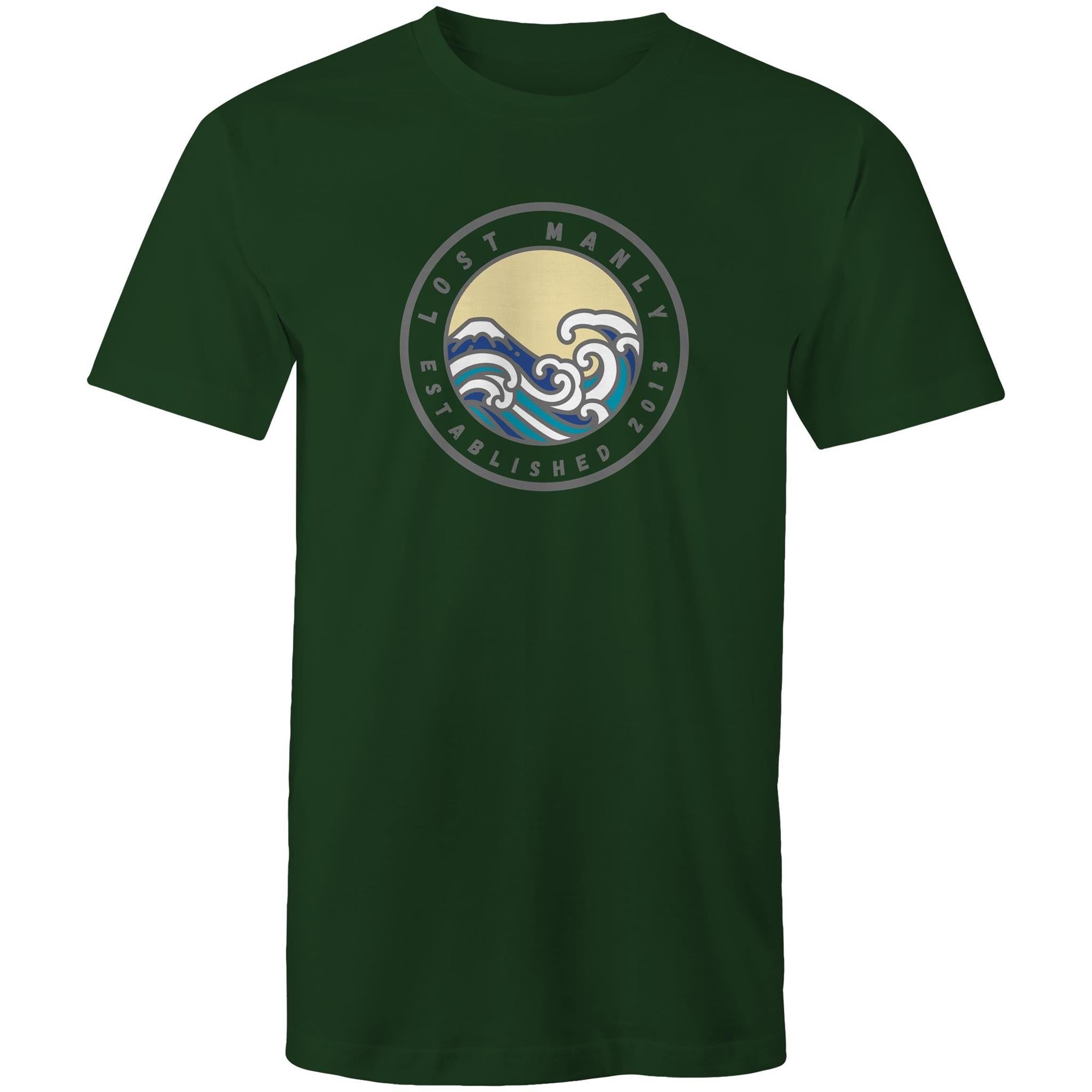 Lost Manly Northern Beaches Sydney Australia Printed Logo T-Shirt Ogo Merch