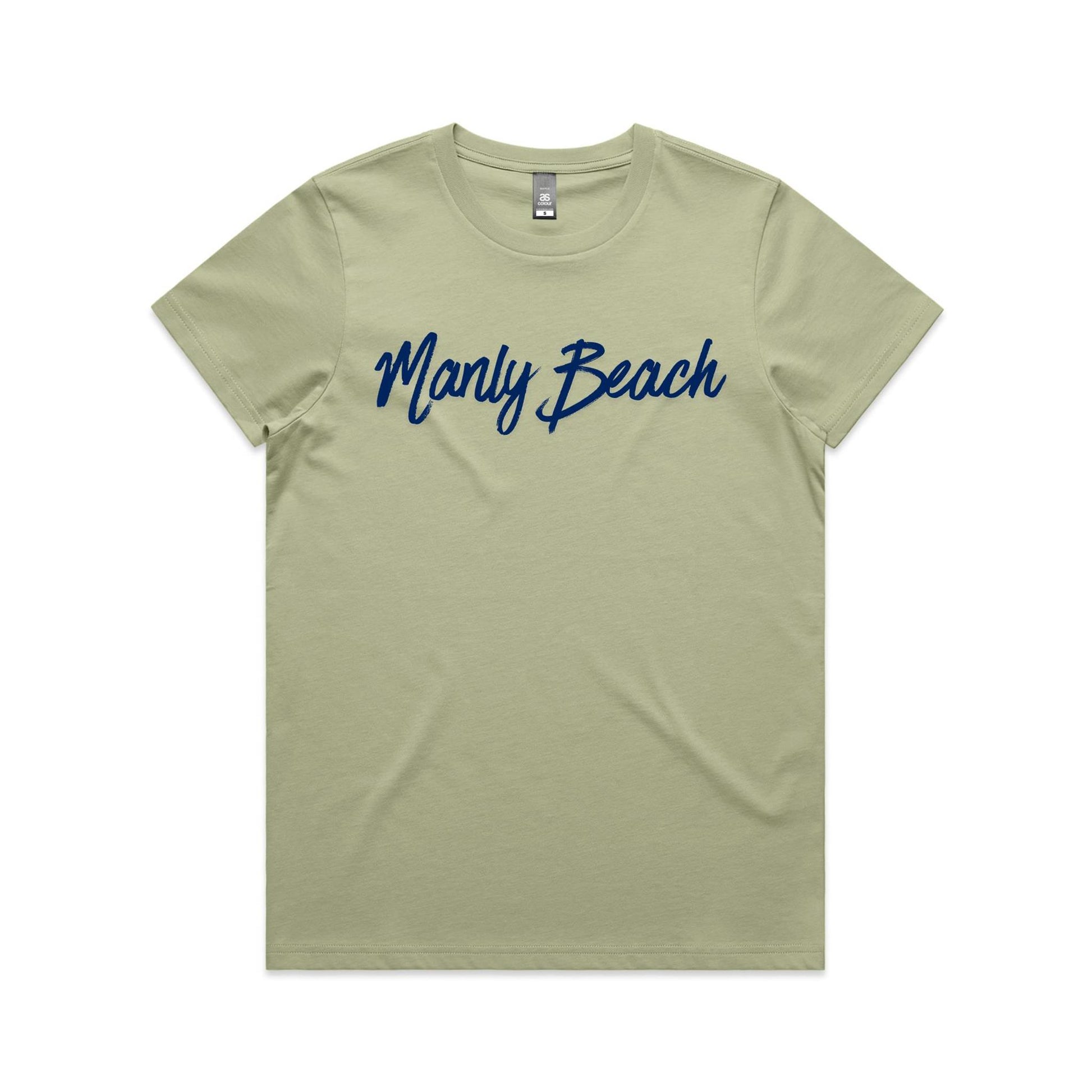 Lost Manly Custom Manly Beach Logo Edition AS Colour Women's Maple Tee - Lost Manly Shop