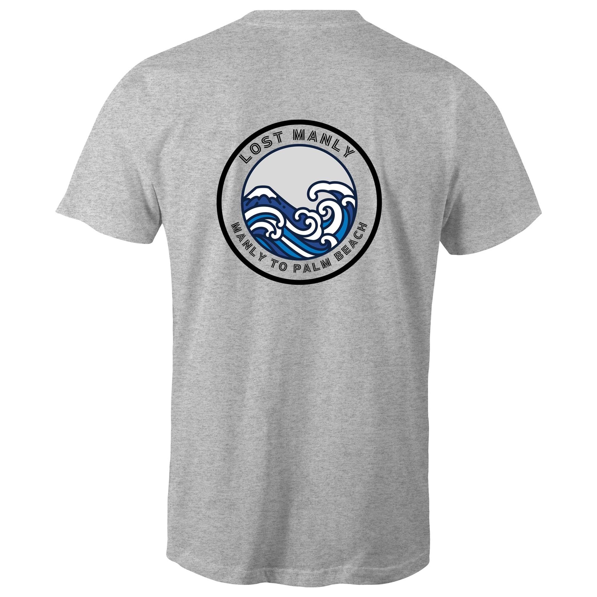 Lost Manly Northern Beaches Sydney Australia Printed Logo T-Shirt Ogo Merch