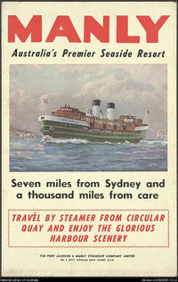 Vintage Posters and Local Artistry - Lost Manly Shop