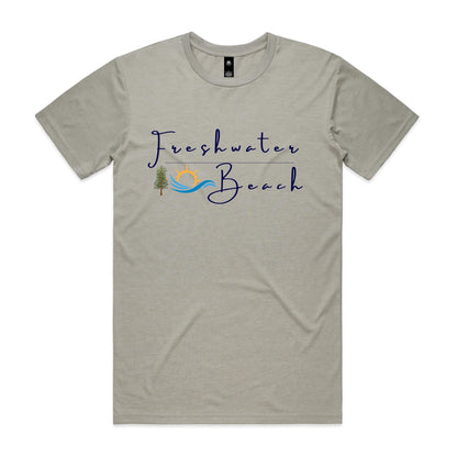 Freshwater Beach custom logo collection Comfy Cotton Tee - Lost Manly Shop