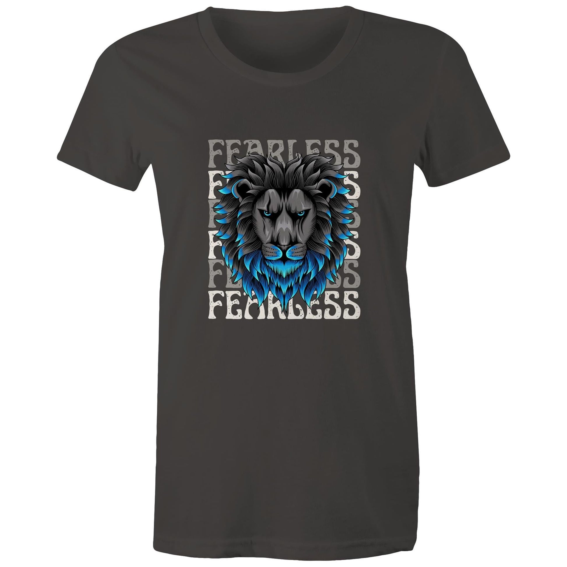 Women's Maple Tee Fearless Print 