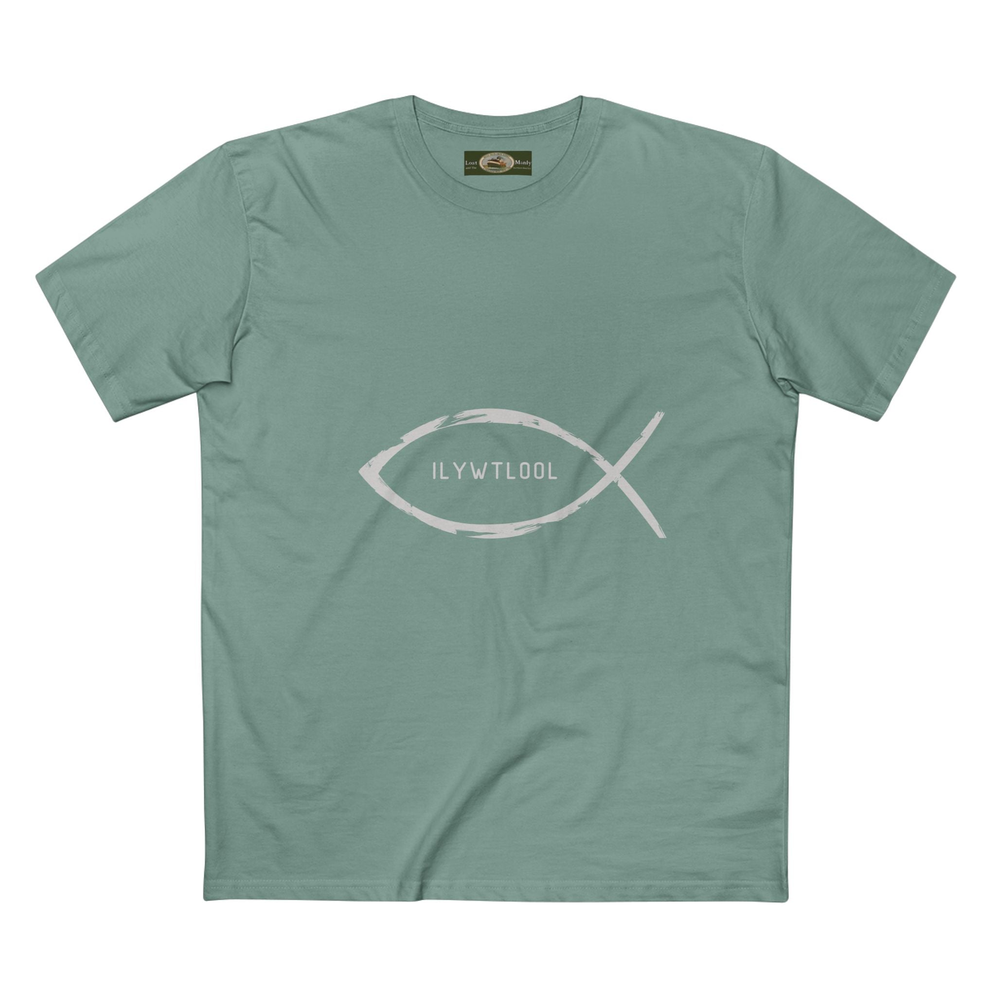 Christian Fish acronym (ILYWTLOOL) custom logo Printify
