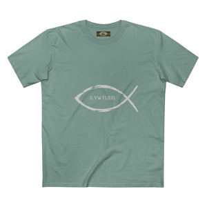 Christian Fish acronym (ILYWTLOOL) custom logo Printify