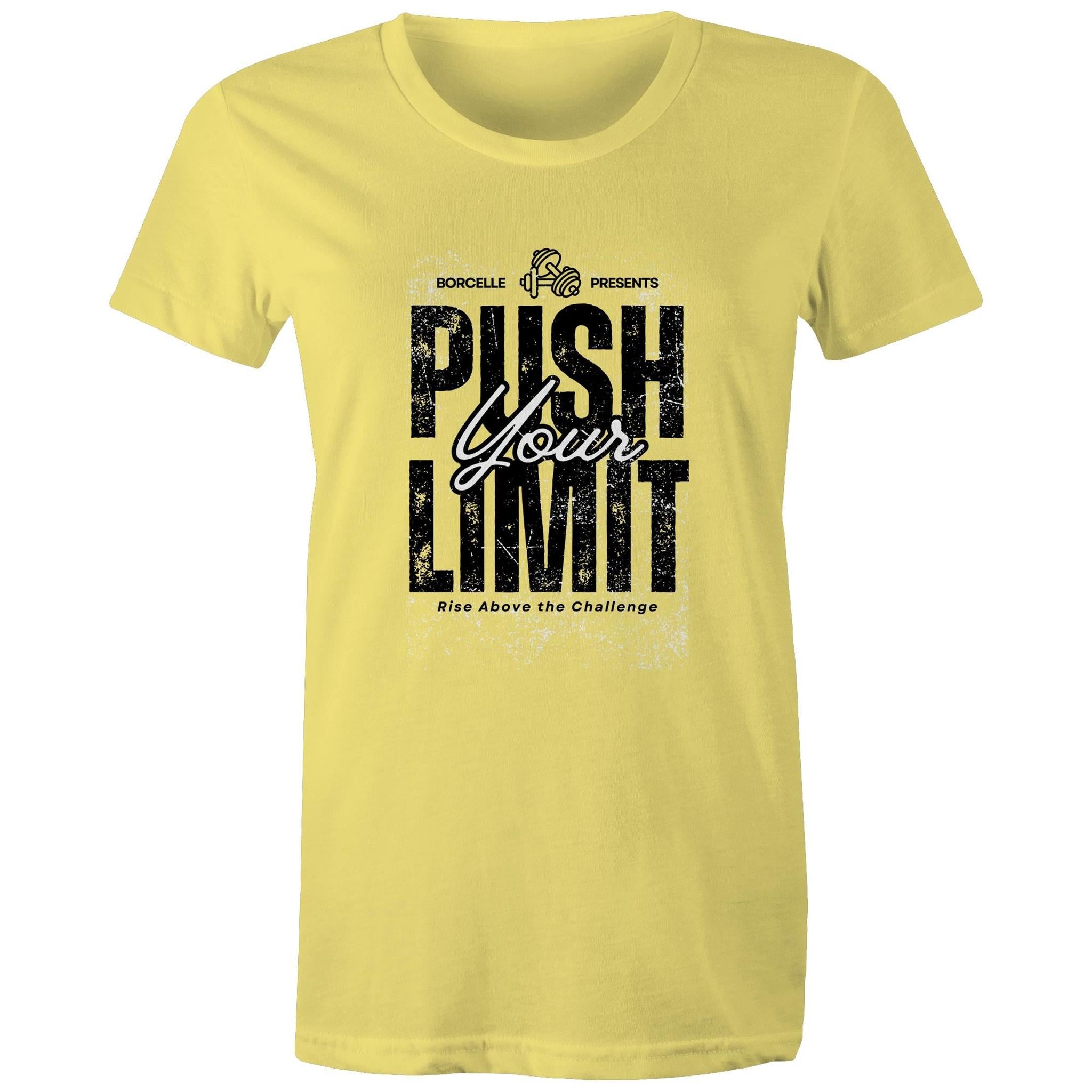 Women's Maple Tee Push Your Limit 