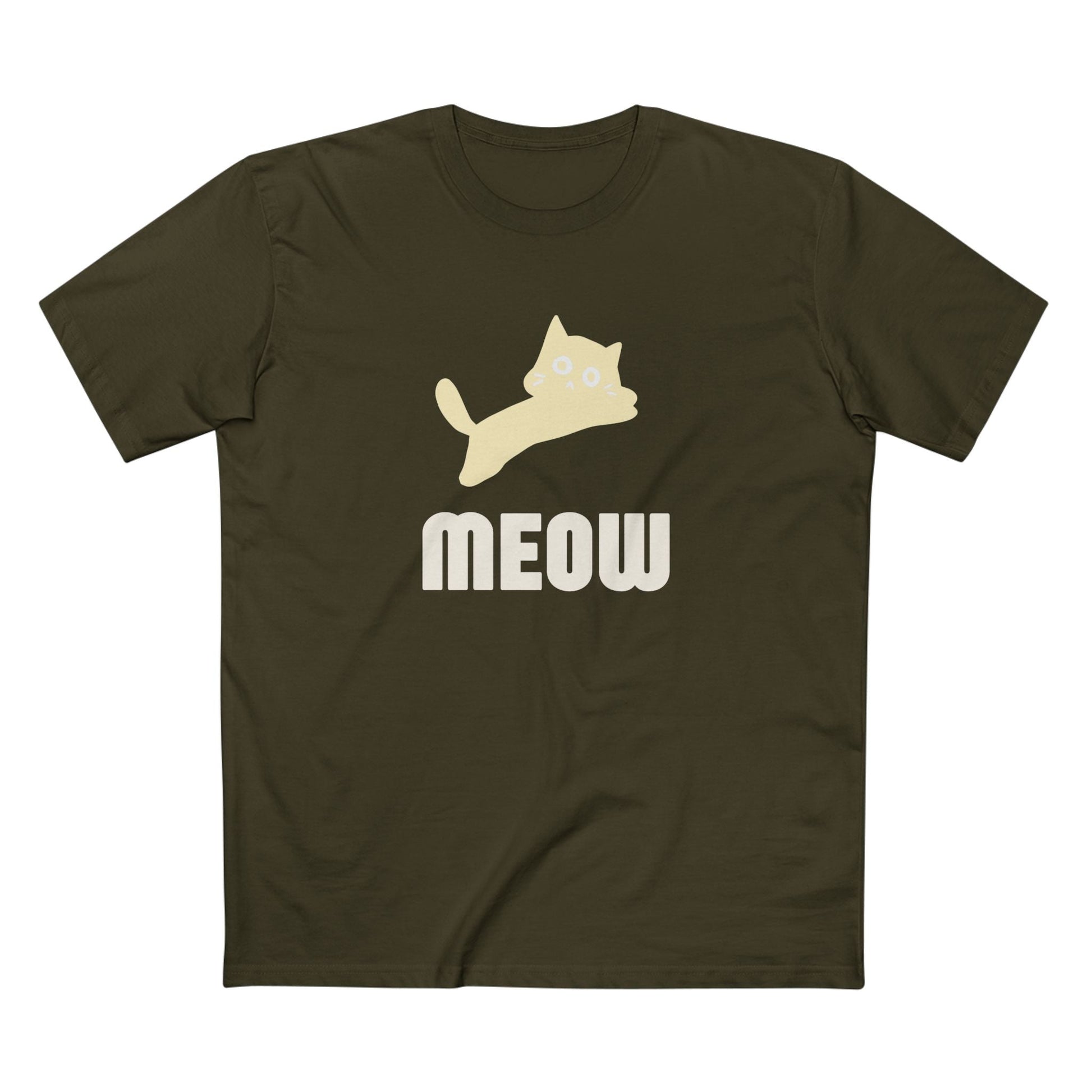 Meow Kitty Graphic Tee - Nostalgic Gen X T-Shirt, Vintage Style Tee, Gift for Generation X, Casual Wear, Retro Shirt 