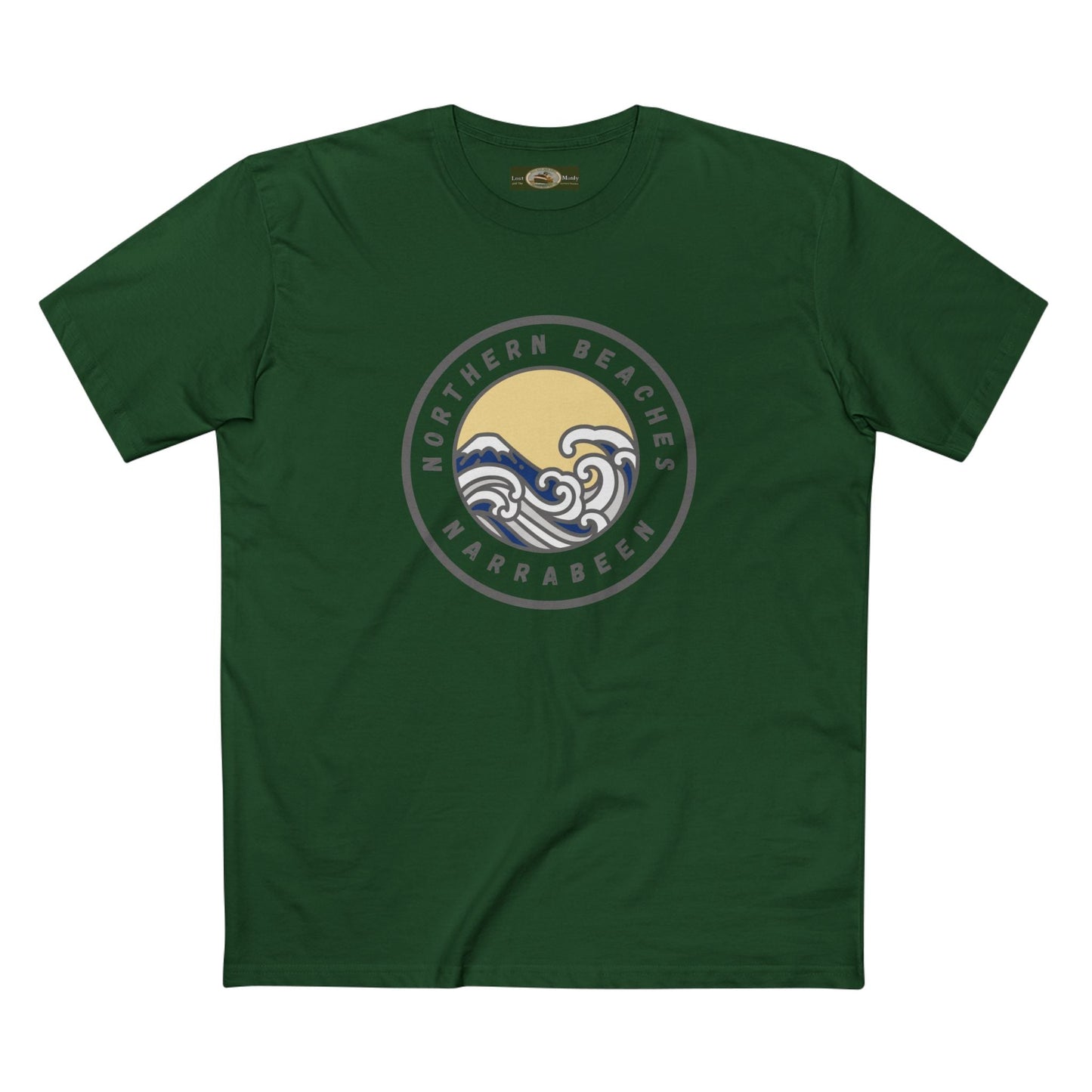 Narrabeen Northern Beaches Sydney Australia Printed Logo T-Shirt Printify