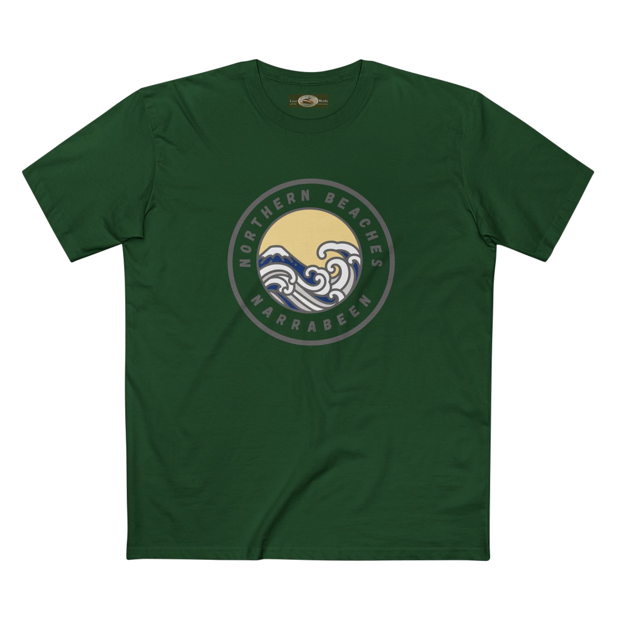 Narrabeen Northern Beaches Sydney Australia Printed Logo T-Shirt Printify