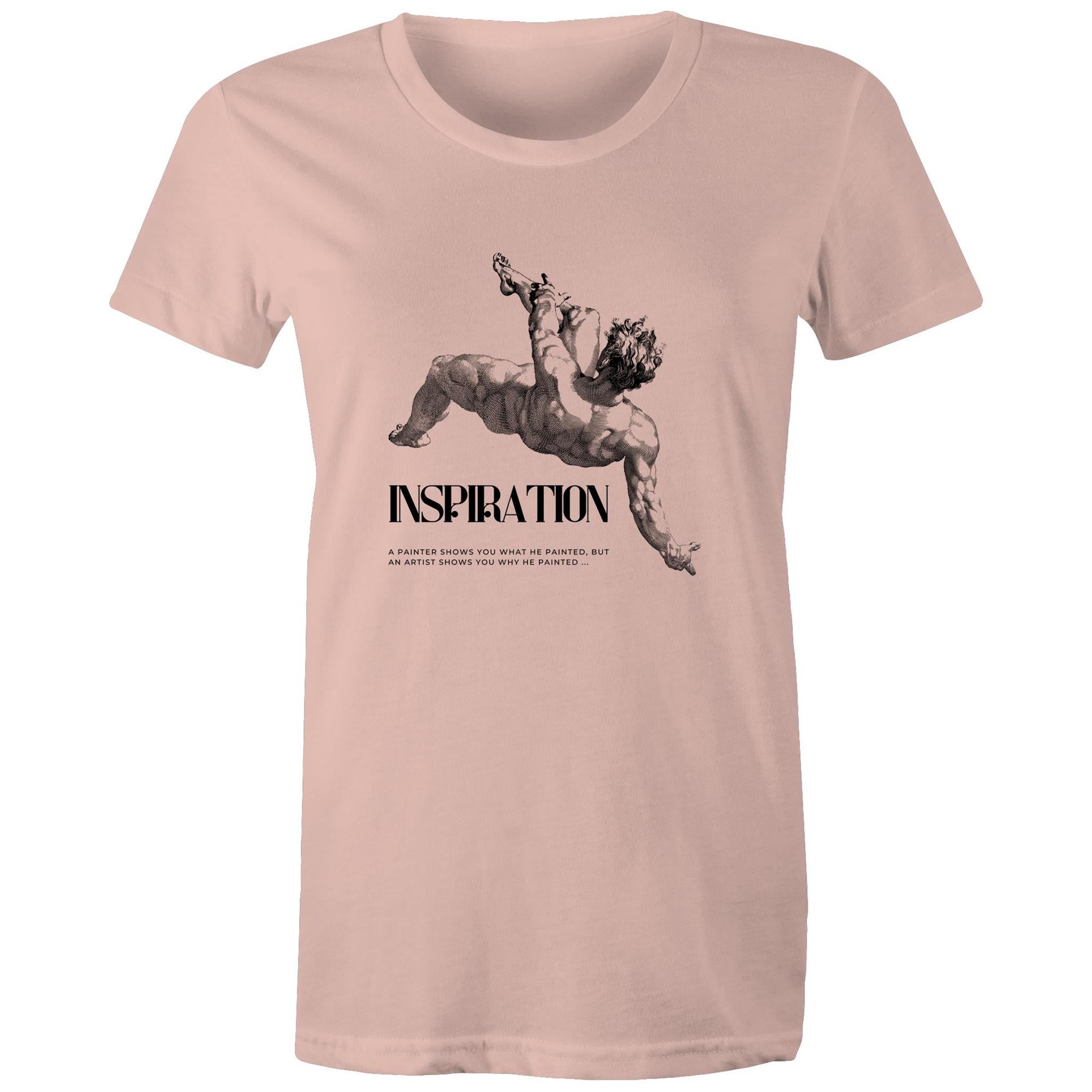 Women's Maple Tee Inspiration Print 