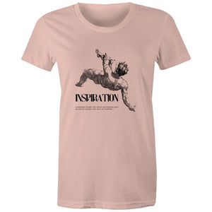 Women's Maple Tee Inspiration Print 