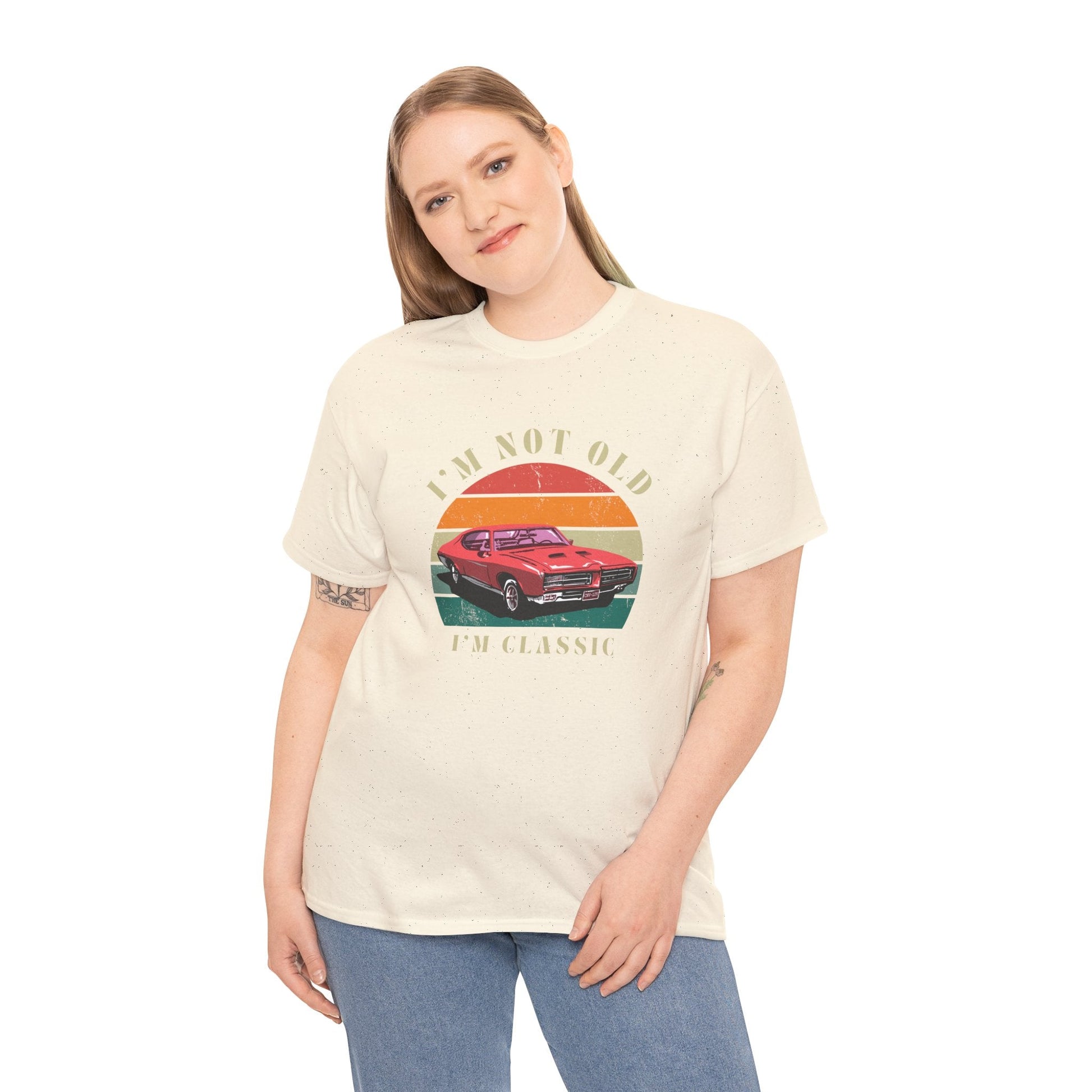 Vintage Car Lover Tee - I'm Not Old I'm Classic T-Shirt 