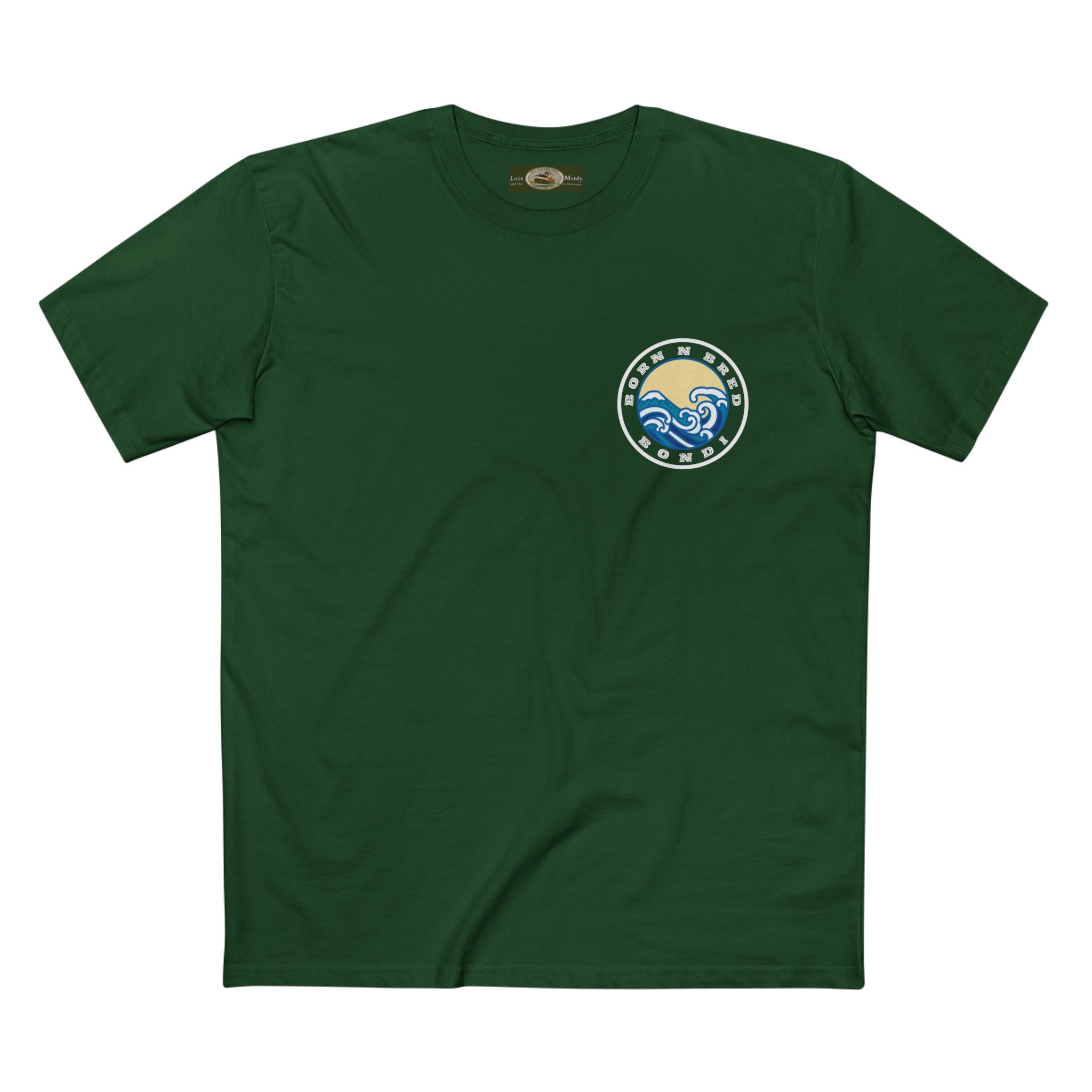 T-Shirt with free Canva custom logo printed front and back Bondi/Collaroy 