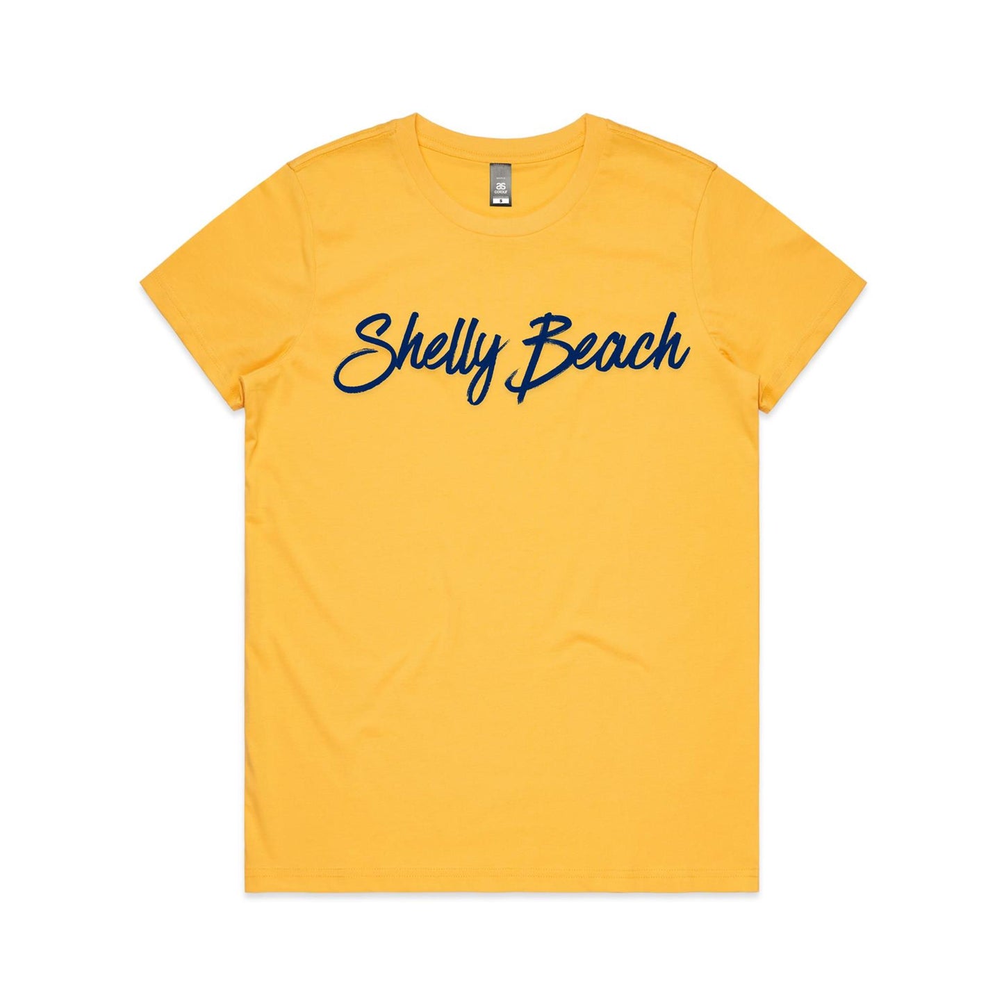 Lost Manly Custom Shelly Beach Logo Edition AS Colour Women's Maple Tee - Lost Manly Shop