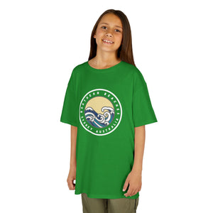 Ocean Wave Kids Cotton Tee – Northern Beaches logo 