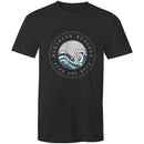 Northern Beaches Born n Bred custom logo printed on AS Colour Staple - Mens T-Shirt 