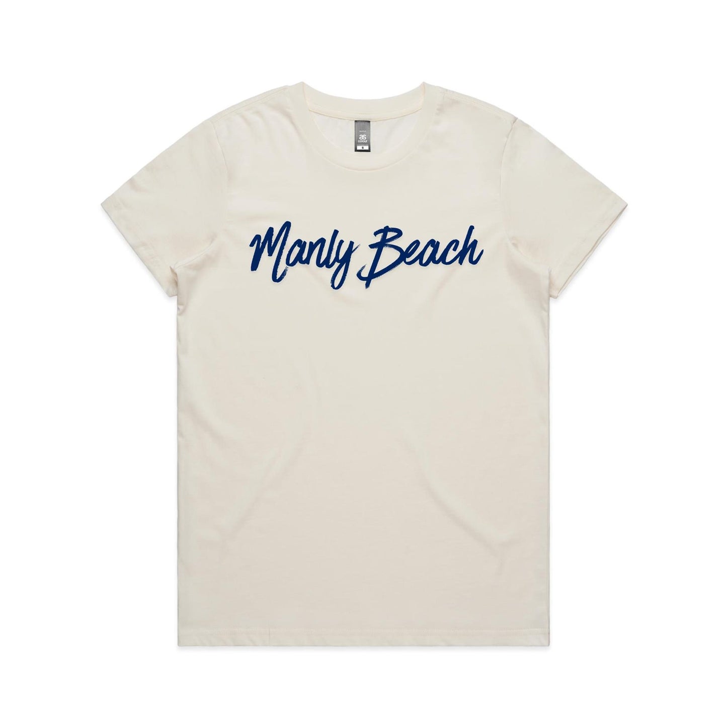 Lost Manly Custom Manly Beach Logo Edition AS Colour Women's Maple Tee - Lost Manly Shop