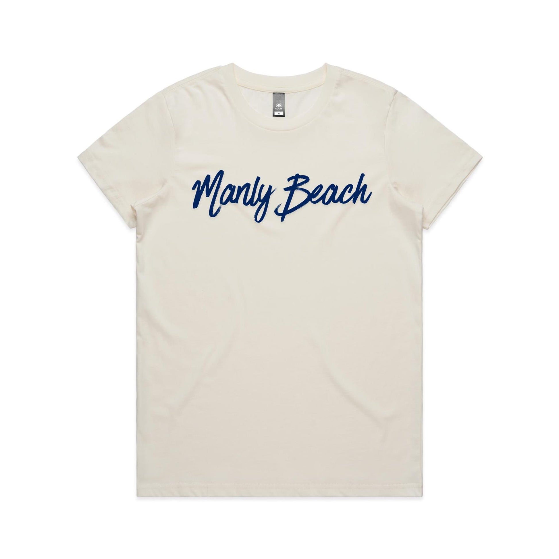 Lost Manly Custom Manly Beach Logo Edition AS Colour Women's Maple Tee - Lost Manly Shop
