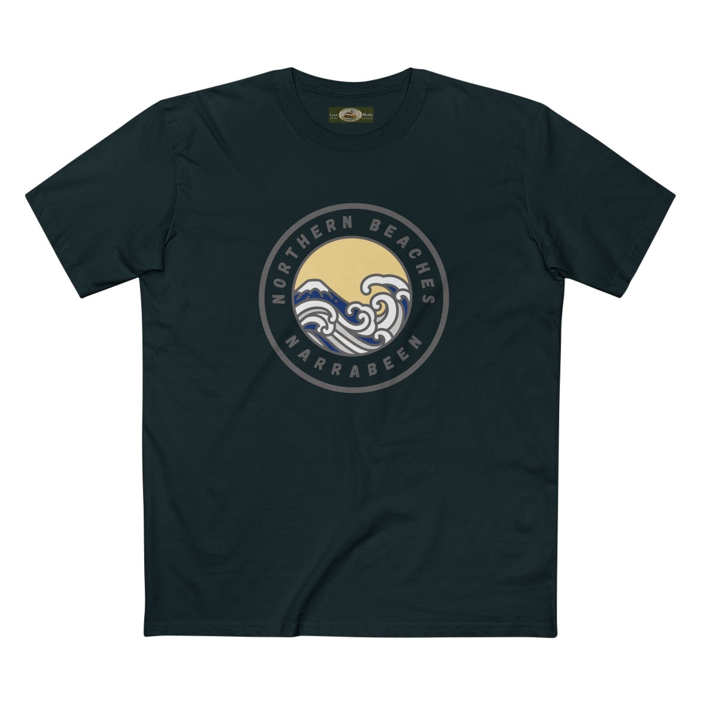 Narrabeen Northern Beaches Sydney Australia Printed Logo T-Shirt Printify