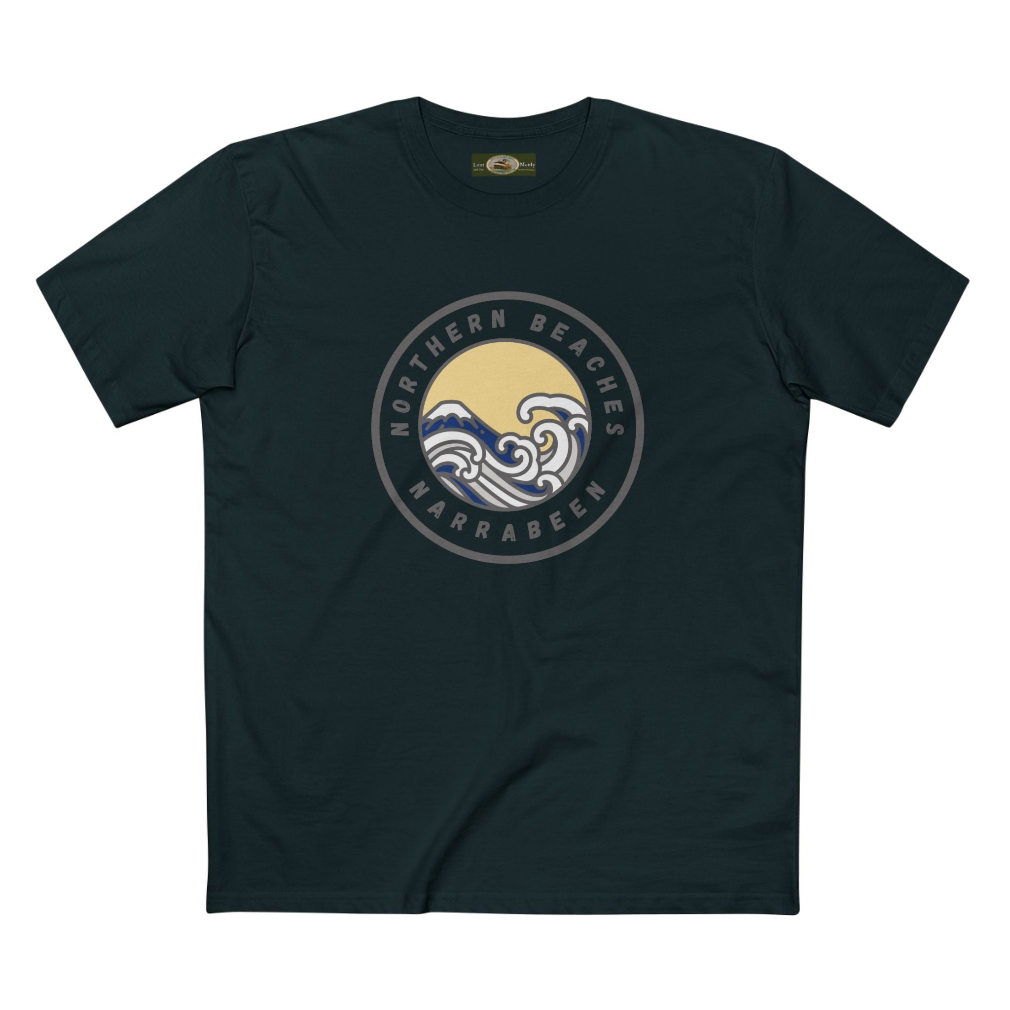 Narrabeen Northern Beaches Sydney Australia Printed Logo T-Shirt Printify