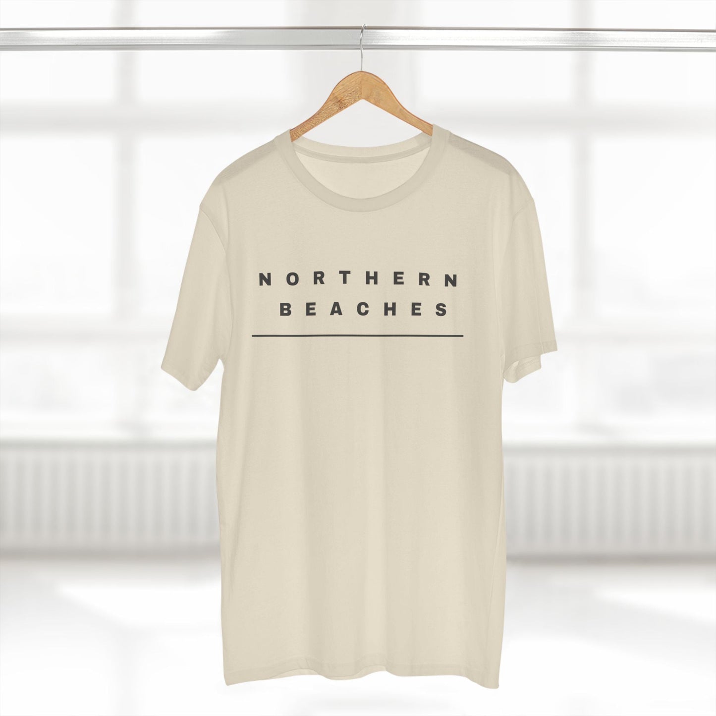 Northern Beaches custom Logo front/back Design Adult T-Shirt 