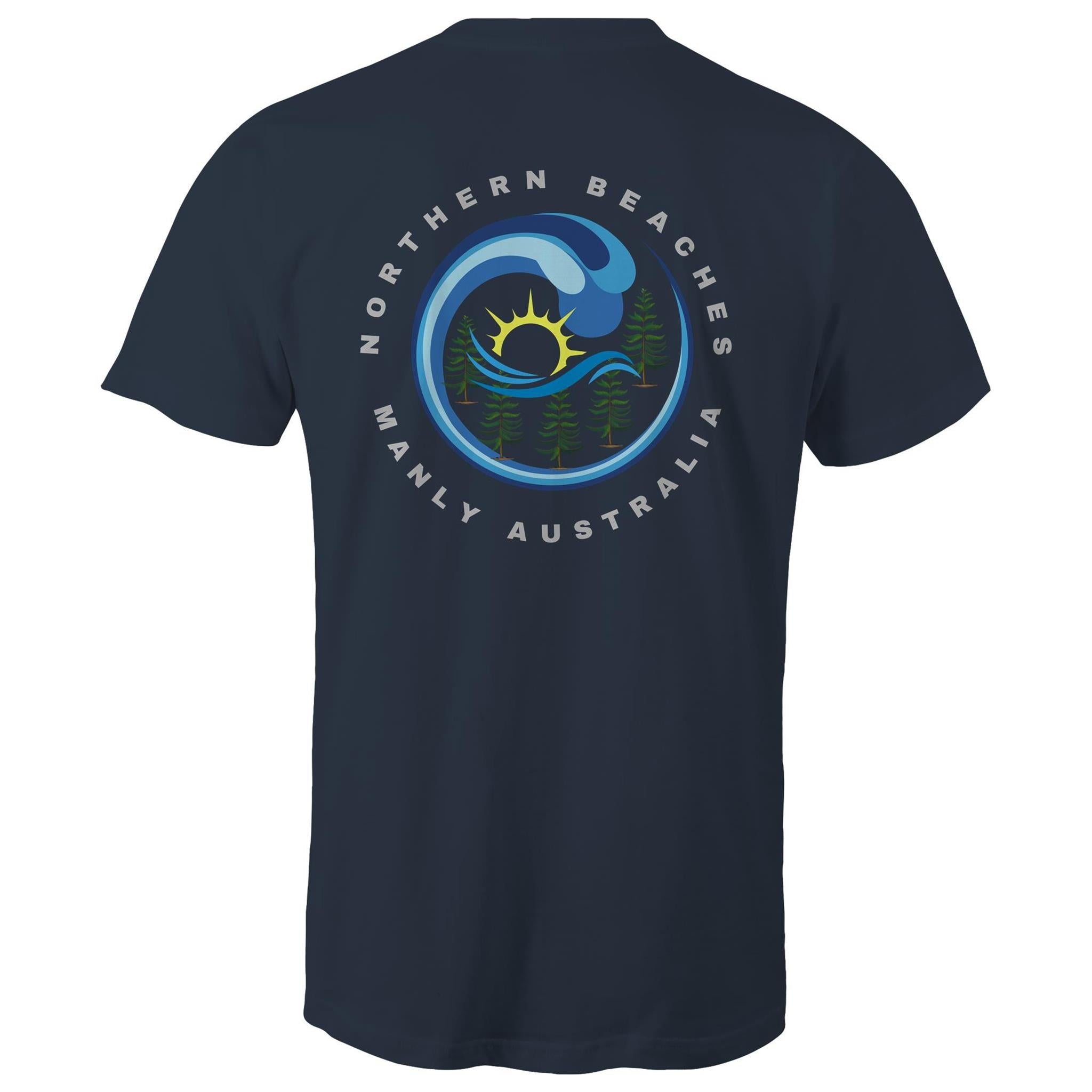 Manly Northern Beaches Sydney Australia Printed Logo T-Shirt Ogo Merch