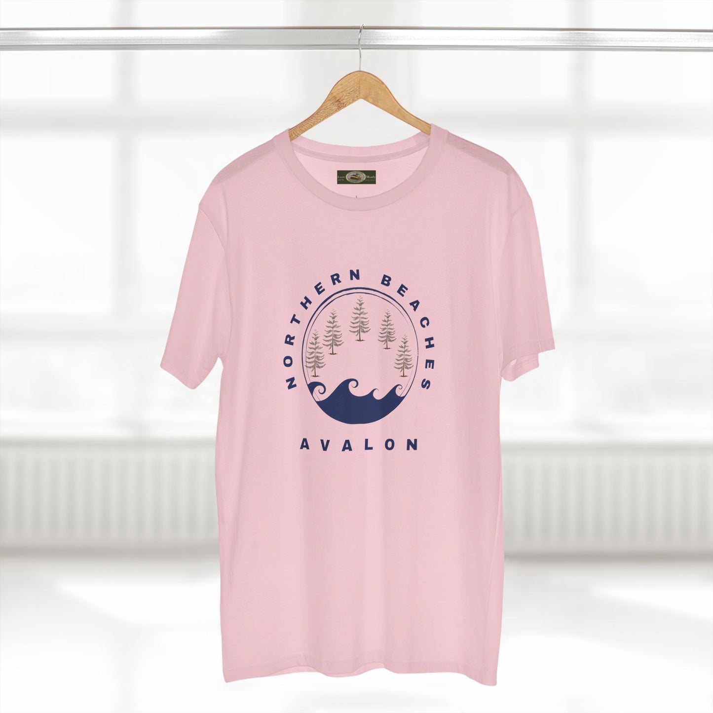 Lost Manly original Avalon Custom Logo edition T-Shirt - Lost Manly Shop