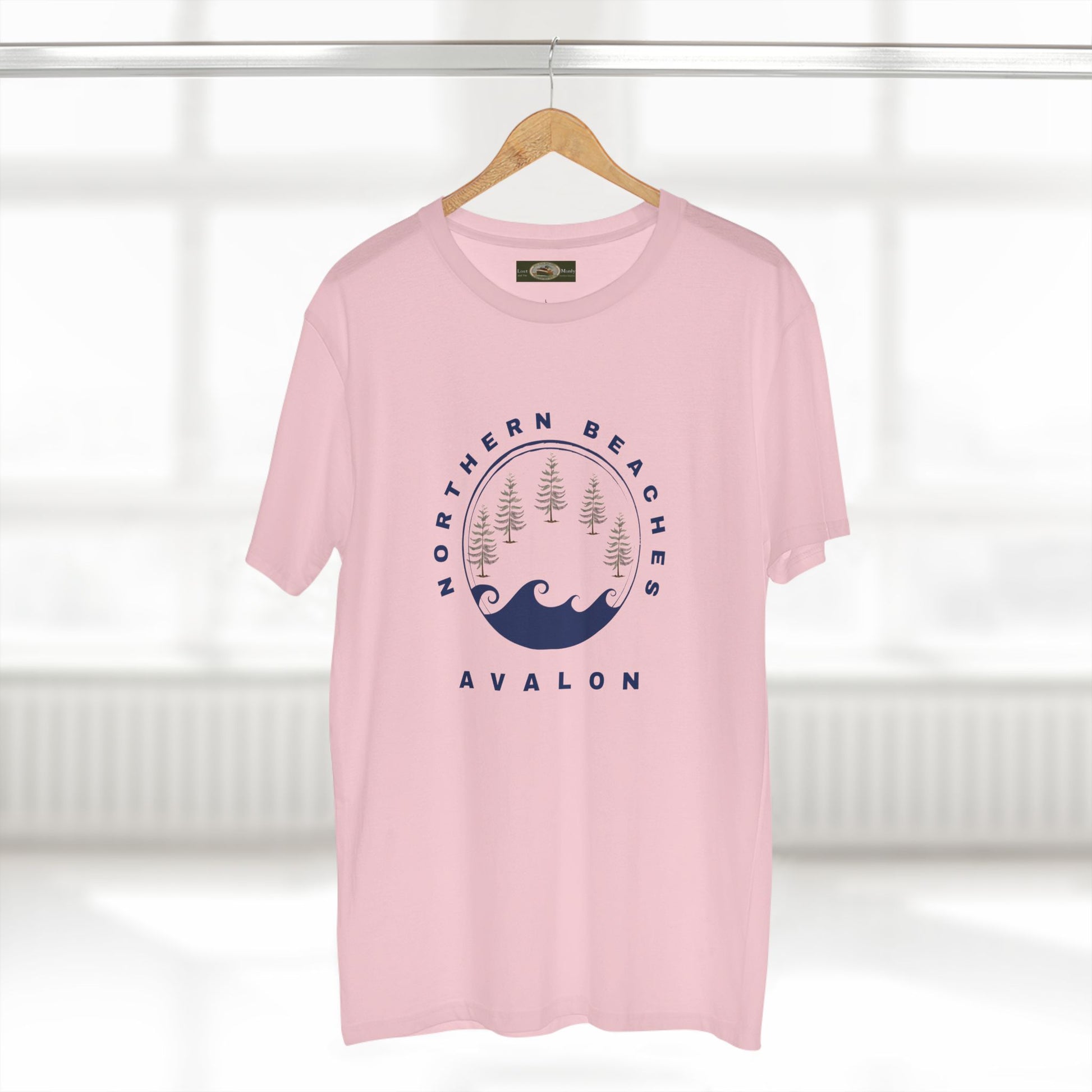 Lost Manly original Avalon Custom Logo edition T-Shirt - Lost Manly Shop