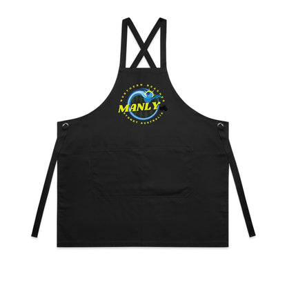Lost Manly custom logo The Manly Barry AS Colour Carrie Apron - Lost Manly Shop