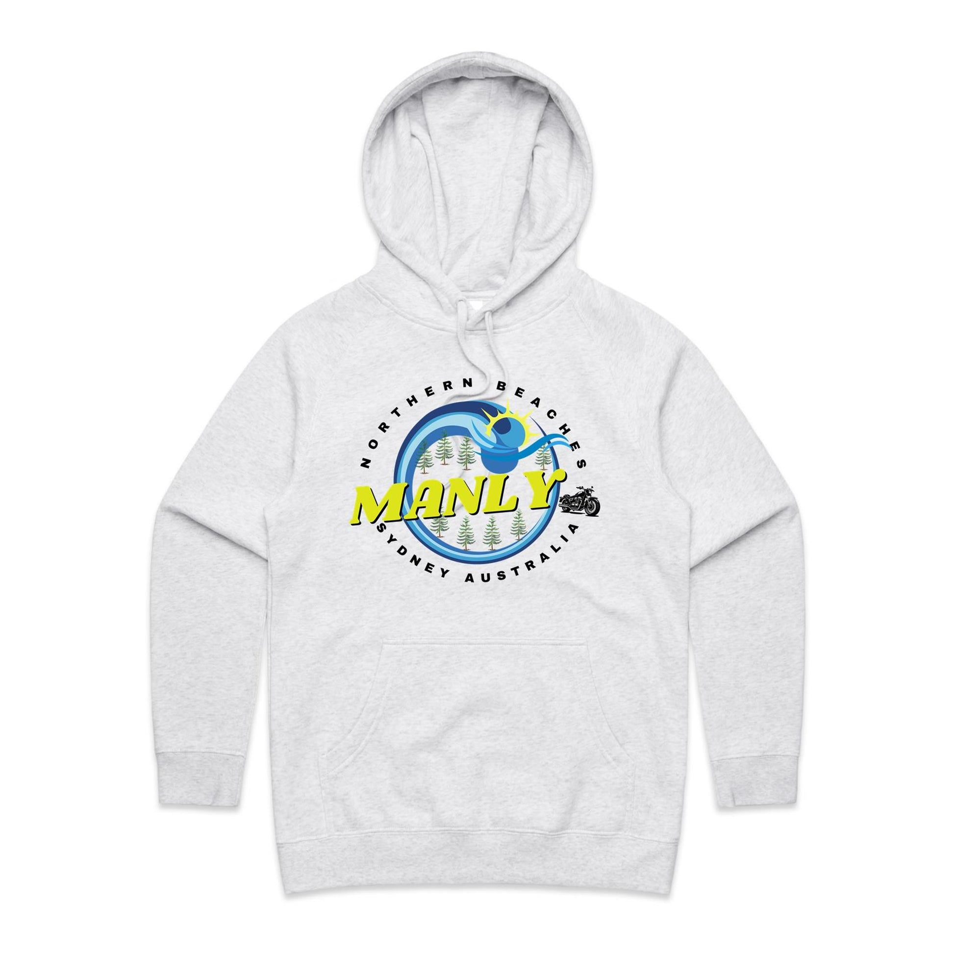 Lost Manly custom logo The Manly Barry AS Colour - Women's Supply Hood - Lost Manly Shop