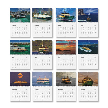 MV Collaroy 2027 Wall Calendar – Celebrating a Sydney Harbour Icon